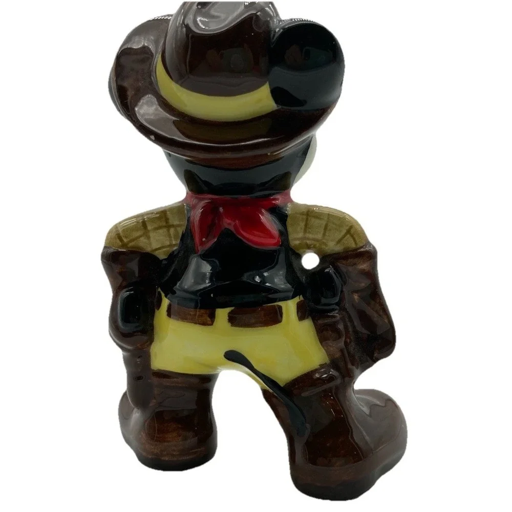 Mickey Mouse the Actor Lot of 3 Miniature Figures 2 Cowboy 1 Brave Little Tailor